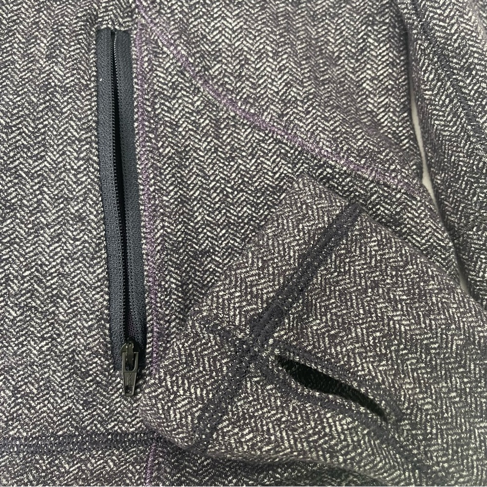 Lululemon Forme Jacket Herringbone Size 8 - Picture 14 of 16